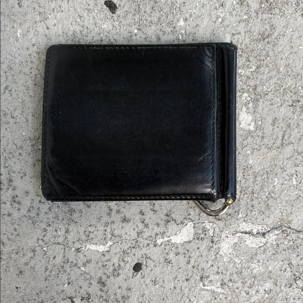 Vintage Gucci folding money clip wallet